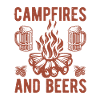 Campfirer And Beers Camping