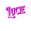 Lucie name personalized