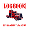 Sjov Trucker Logbog Vintage Citat Truck Drivi