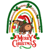 Cute Dachshund Christmas Kawaii
