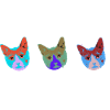 Cat Faces,3 Cats,Warhol, Cat's Head,Cat