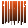 Columbus Skyline Sunset Gradient