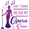 Loud voice