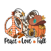 Peace Love Fall
