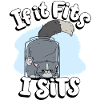 Hvis det passer jeg sitter Cute Canister Cat Fitness