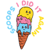 Eiscreme logo Sommer Softeis Geschenkidee