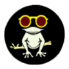 Grenouille à lunettes