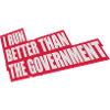 run better than government