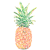 Mosaïque d’ananas