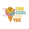 Eiscreme logo Sommer Softeis Geschenkidee