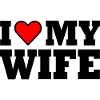 I love my wife