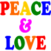 Peace and love
