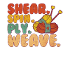 Weaving Knitting Crochet Fabrics Textiles