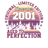 Année 2001 Cadeau d’anniversaire Novembre