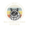 Cat Dad - Balinese Cat