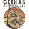 German Shepard Dad Dog Owner