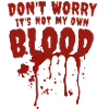 Blood Halloween Humor Gift