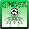Spider FOOTBALL - LINE ART ANIMALS