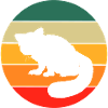 Retro Red Panda