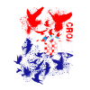 Croatie,Drapeau,Pigeons,Liberté,Drapeau,Croatie