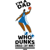 Basketball Dad dunkt