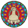 Alpaka Mandala 1