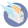 Flying toaster