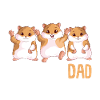 Papa hamster