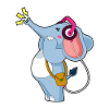 Elephant Headphone Music
