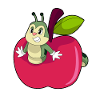 Caterpillar Apple