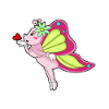 Butterfly Flower Heart