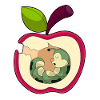 Pomme chenille