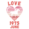 Amour équitation anniversaire Juin 1975