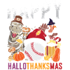 Hellothanksmas Baseball Halloween Christmas