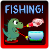 FUNNY FISHING DINOSAUR - SUSHI SOYA SAUCE