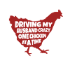 Driving My Husband Crazy One Chicken-backyard