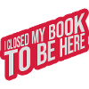 I closed my book