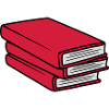 3 Books Stack Design