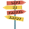 Life is travel enjoy
