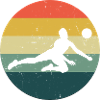 Joueuses de volleyball Volleyball
