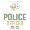 Policier Profession Travailleur d’anniversaire