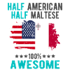 Half American Half Mateser