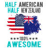 Half American Half New Zealander