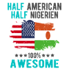 Half American Half Nigerien