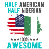 Half American Half Nigerian