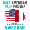 Half American Half Peruvian