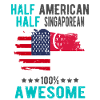 Half American Half Singaporean