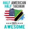Half American Half Tanzanian