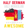Half German half Mongolian
