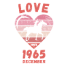 Amour équitation anniversaire Décembre 1965